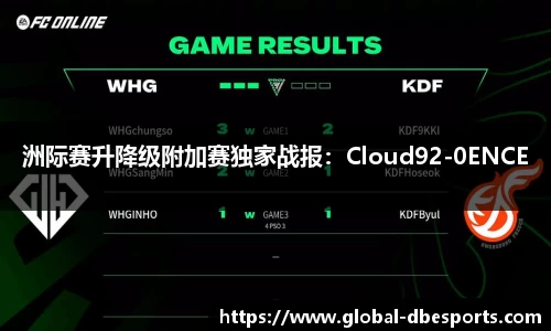 洲际赛升降级附加赛独家战报：Cloud92-0ENCE